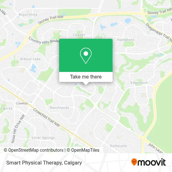 Smart Physical Therapy map