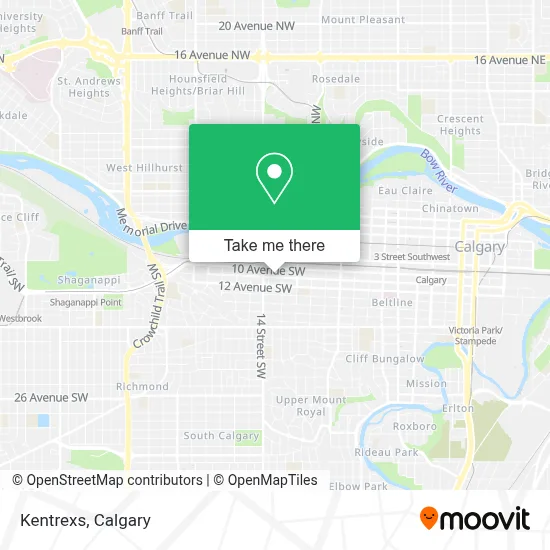 Kentrexs map