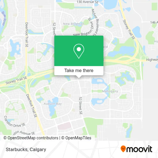 Starbucks map