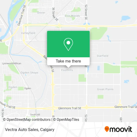 Vectra Auto Sales map