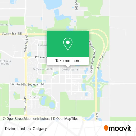 Divine Lashes map