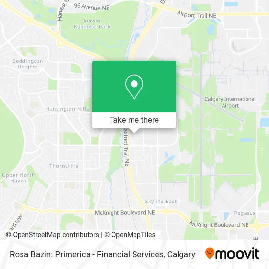 Rosa Bazin: Primerica - Financial Services map