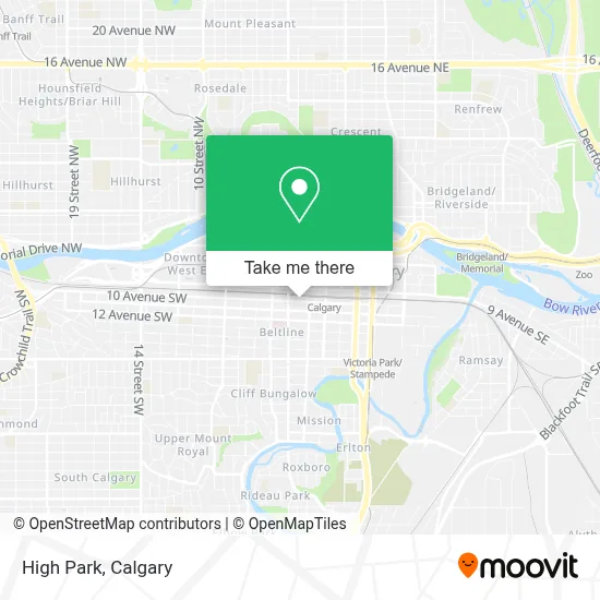 High Park map