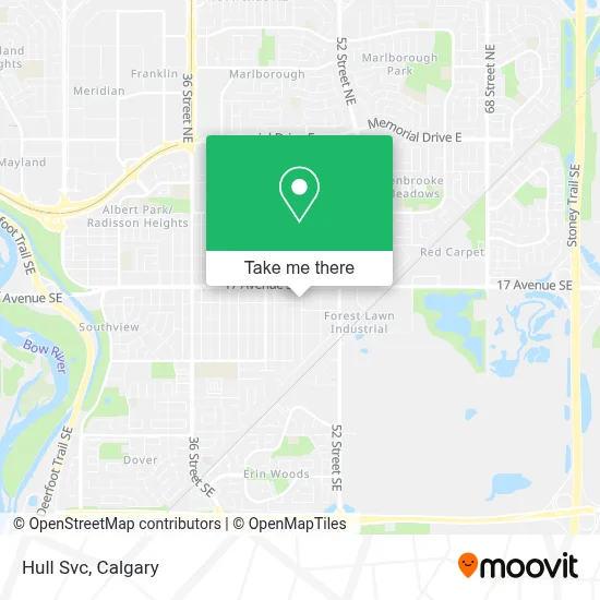 Hull Svc map