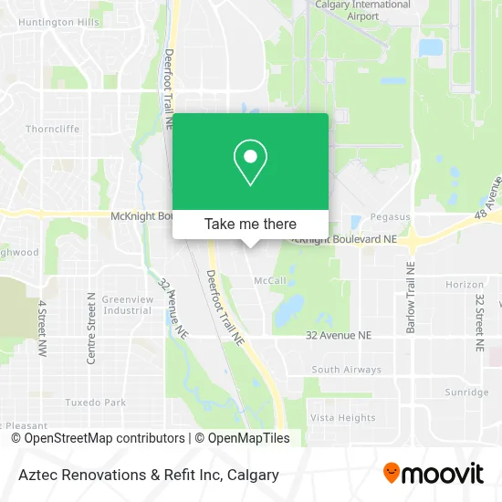 Aztec Renovations & Refit Inc map