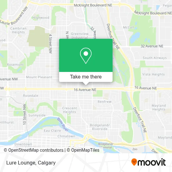 Lure Lounge map