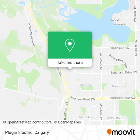Plugin Electric map