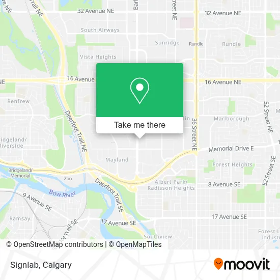Signlab map