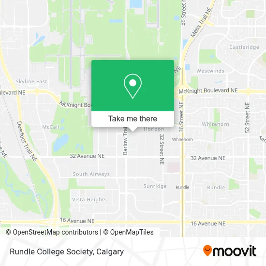 Rundle College Society map