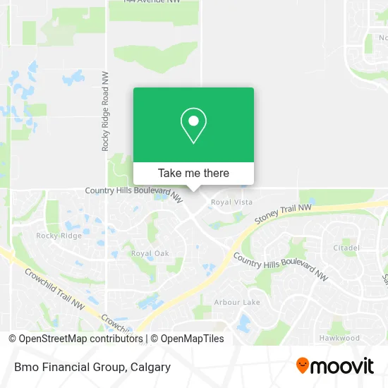 Bmo Financial Group map