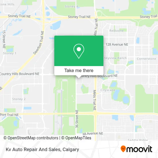 Kv Auto Repair And Sales map