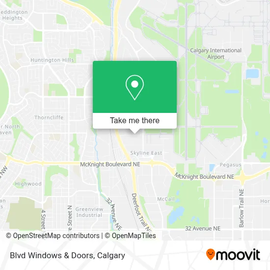 Blvd Windows & Doors map