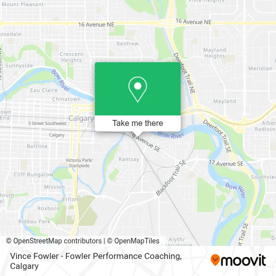 Vince Fowler - Fowler Performance Coaching map