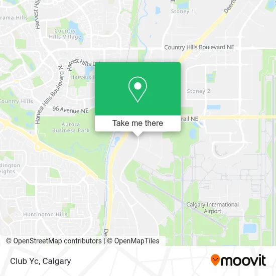 Club Yc map