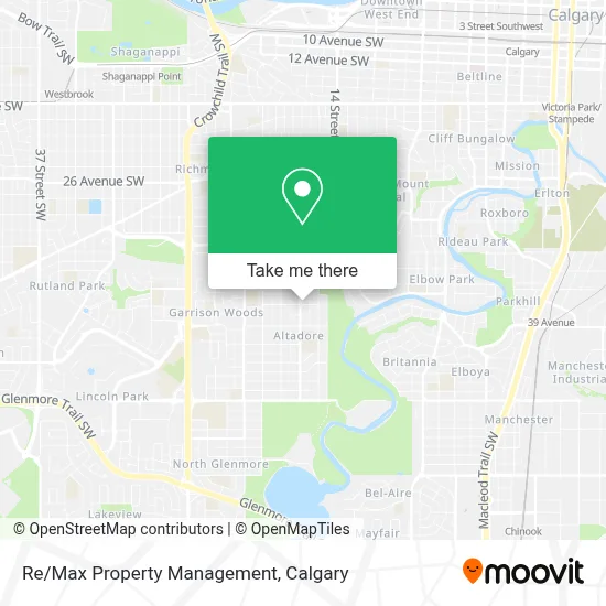 Re/Max Property Management map