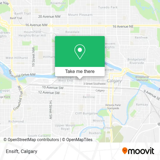 Ensift map