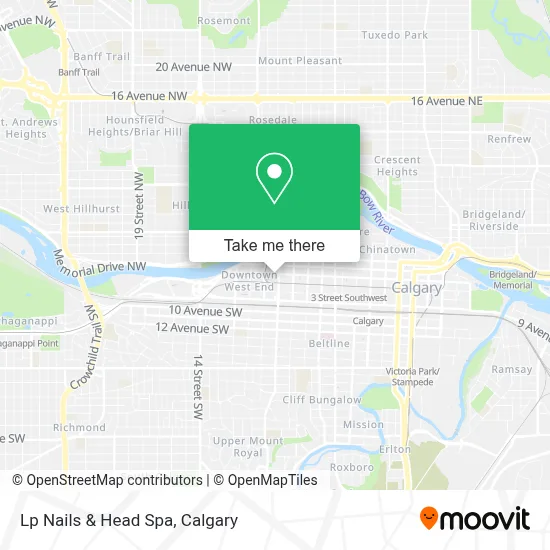 Lp Nails & Head Spa map
