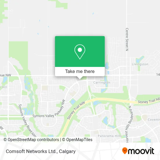 Comsoft Networks Ltd. map
