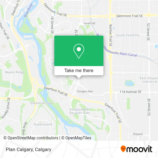 Plan Calgary map