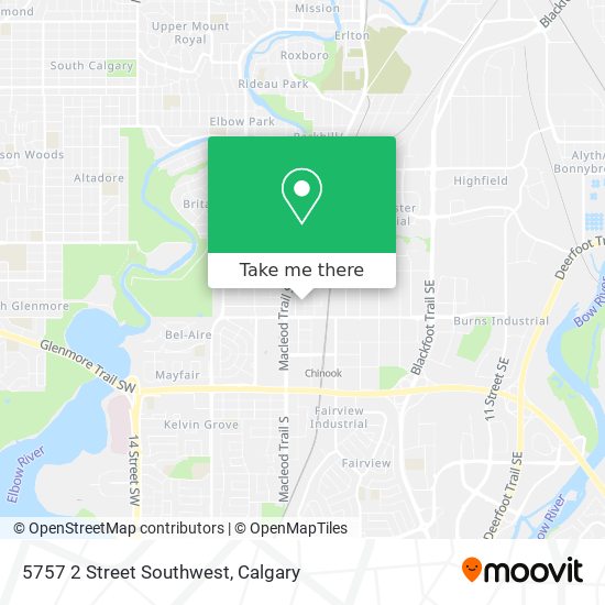 5757 2 Street Southwest plan