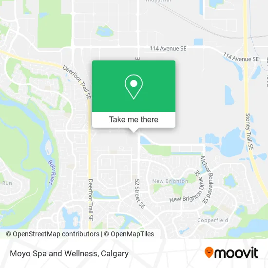 Moyo Spa and Wellness map