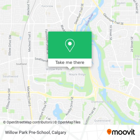 Willow Park Pre-School map