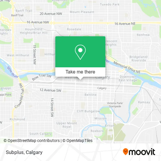 Subplus map