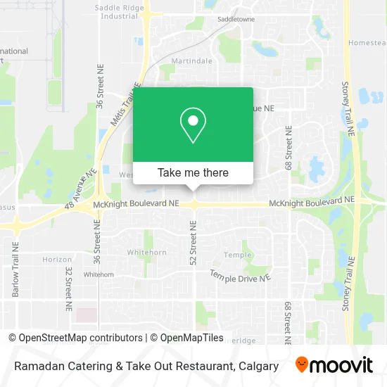 Ramadan Catering & Take Out Restaurant map