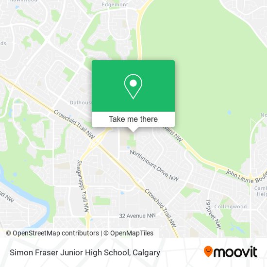 Simon Fraser Junior High School plan