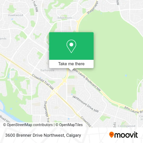 3600 Brenner Drive Northwest map