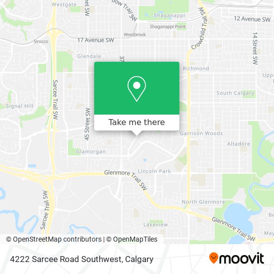 4222 Sarcee Road Southwest plan