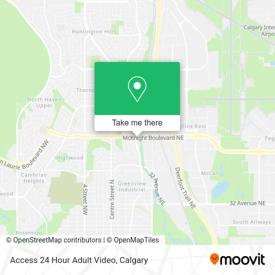 Access 24 Hour Adult Video map
