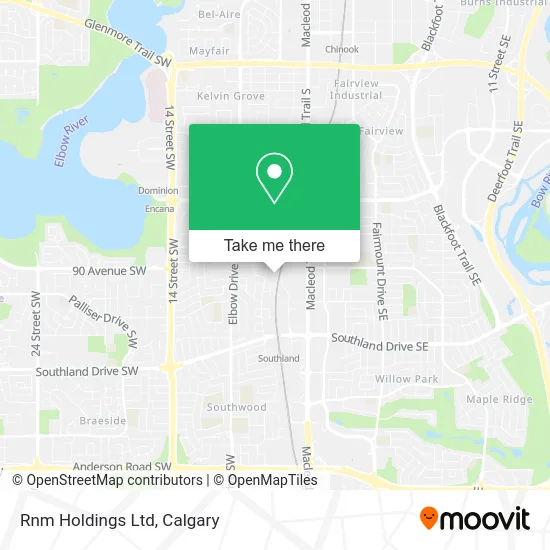 Rnm Holdings Ltd map