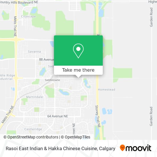 How To Get To Rasoi East Indian Hakka Chinese Cuisine In Calgary By Bus Or Light Rail