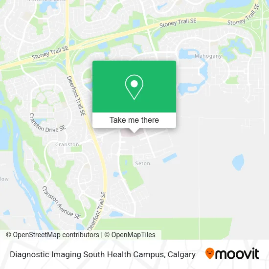 Diagnostic Imaging South Health Campus plan