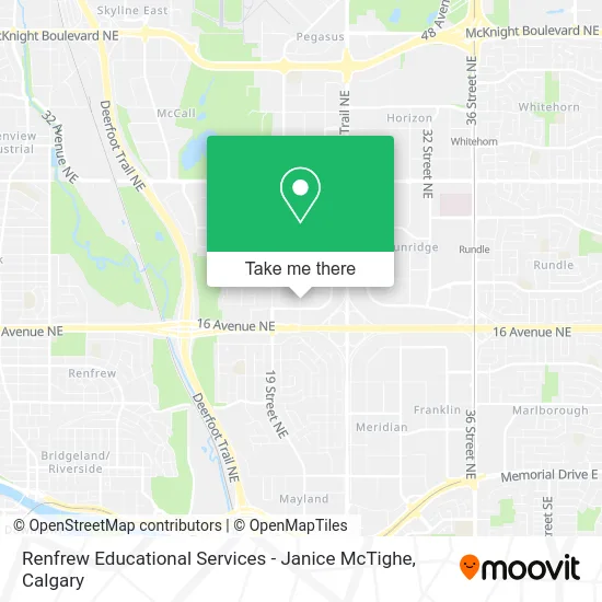 Renfrew Educational Services - Janice McTighe map