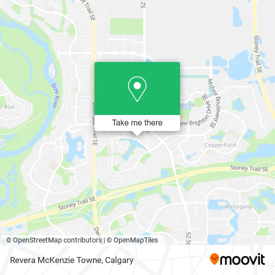 Revera McKenzie Towne map