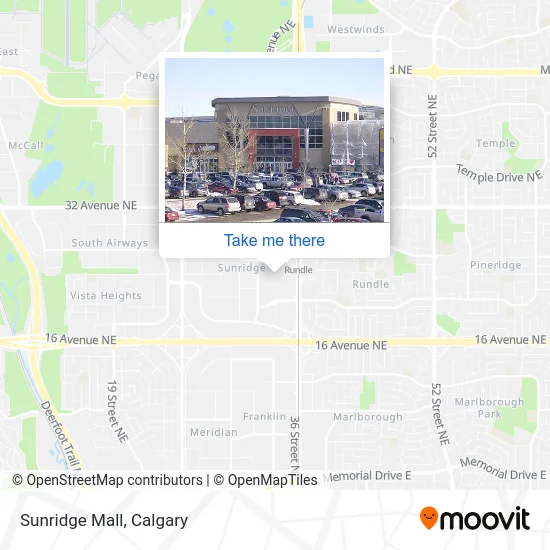 Sunridge Mall plan