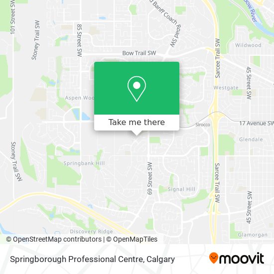 Springborough Professional Centre map