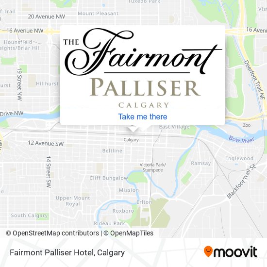 Fairmont Palliser Hotel plan