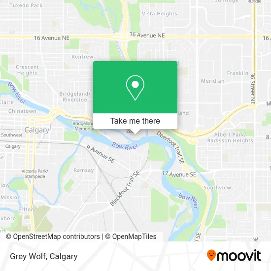Grey Wolf map