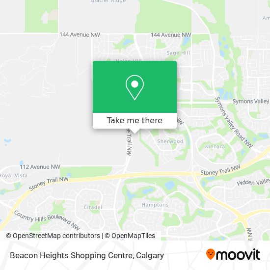 Beacon Heights Shopping Centre map