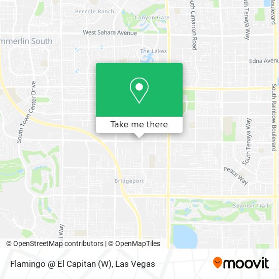 Flamingo @ El Capitan (W) map