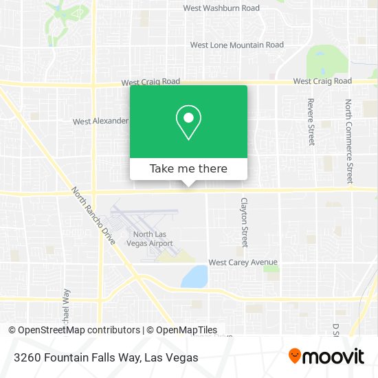 3260 Fountain Falls Way map