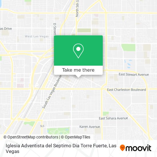 Mapa de Iglesia Adventista del Septimo Dia Torre Fuerte