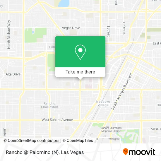 Rancho @ Palomino (N) map