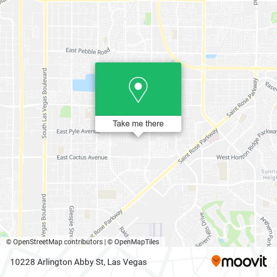 10228 Arlington Abby St map