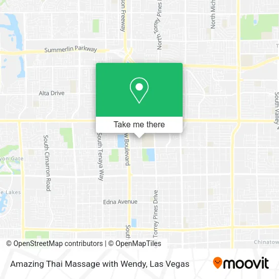 Amazing Thai Massage with Wendy map