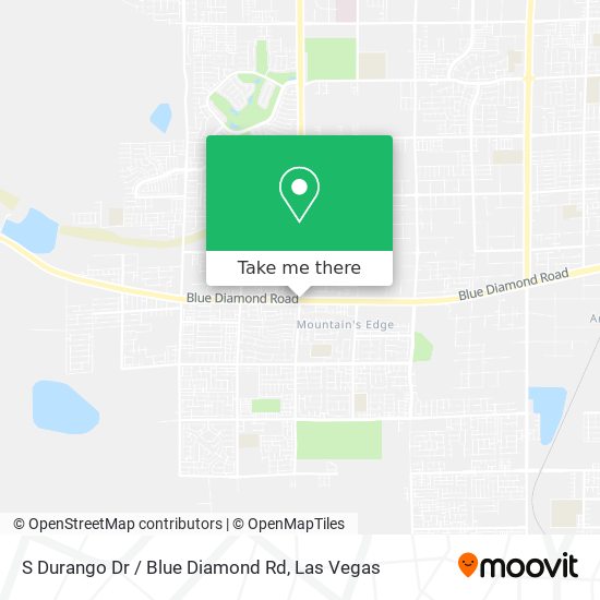 Mapa de S Durango Dr / Blue Diamond Rd