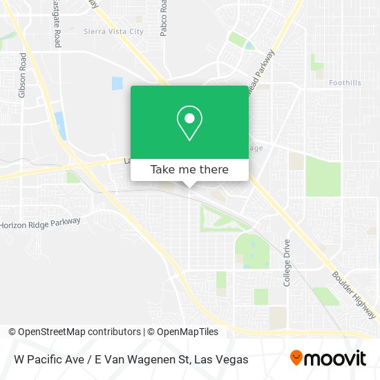 Mapa de W Pacific Ave / E Van Wagenen St